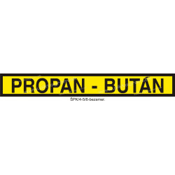 Propan - bután - označenie potrubia