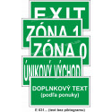 Textové značky (iný bezpečný stav alebo prostriedok na zaistenie bezpečnosti) - E 031