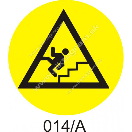 Označenie na schody 014/A