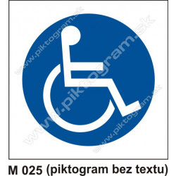 Cesta vyhradená pre užívateľov invalidných vozíkov